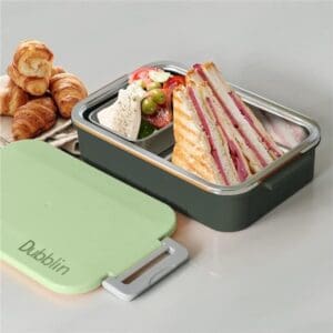 Dubblin Feast Lunch Box, Lightweight & Compact, Keeps Food Fresh, Ideal for School & Office