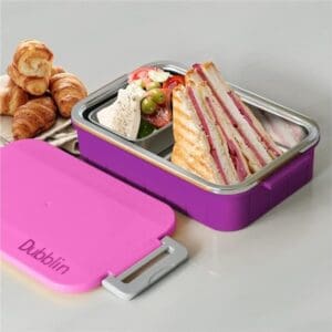 Dubblin Feast Lunch Box, Lightweight & Compact, Keeps Food Fresh, Ideal for School & Office