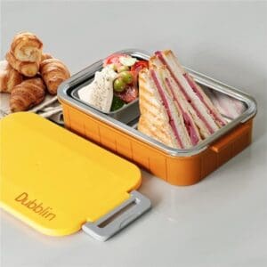 Dubblin Feast Lunch Box, Lightweight & Compact, Keeps Food Fresh, Ideal for School & Office