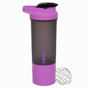 Jaypee Plus Plastic Uno Shaker with 2 storage compartment and wire blending ball