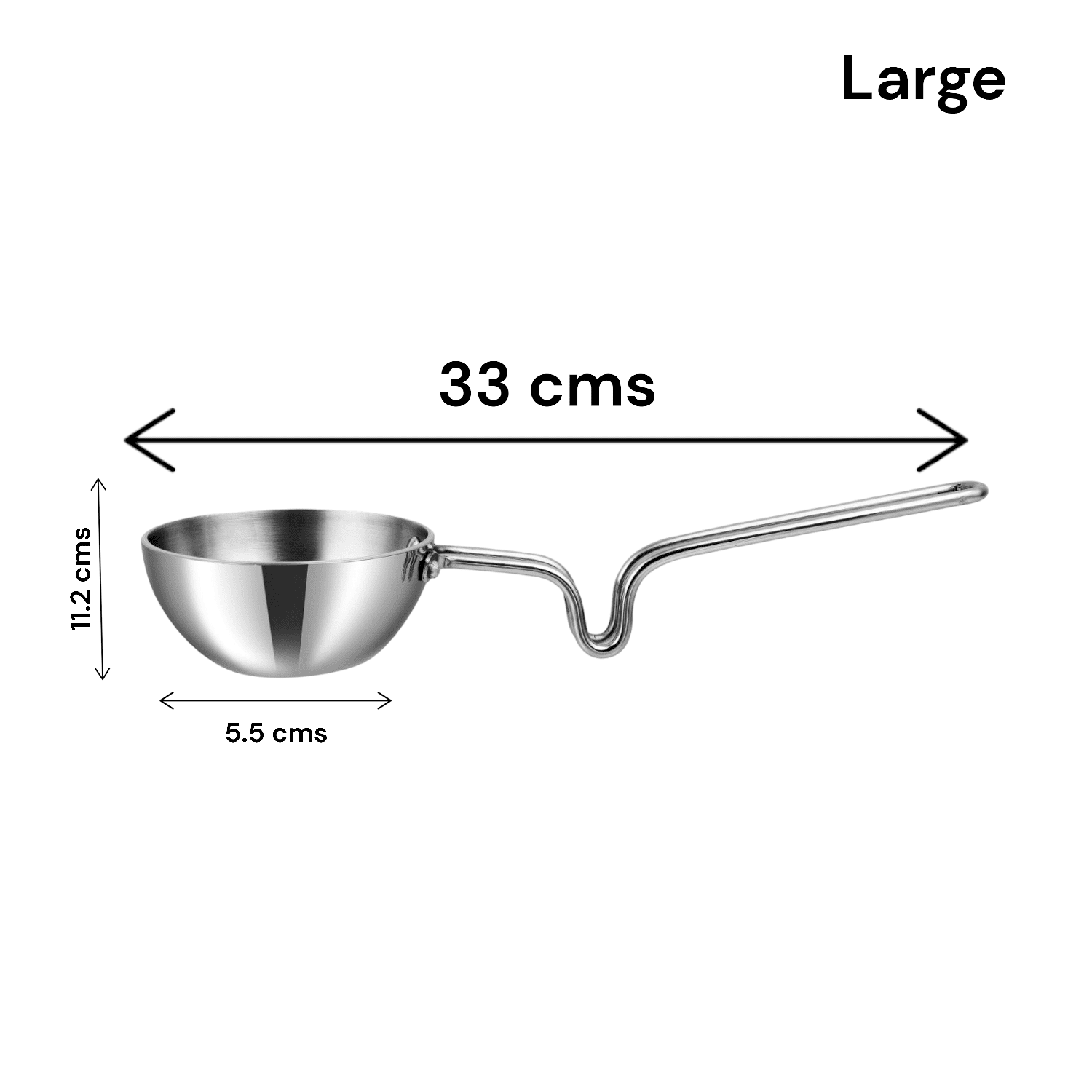 Vinod Platinum Tadka Pan – Perfect for Flavorful Indian Cooking