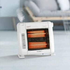 Clearline Quartz Heater with Humidifier, 900 watts