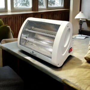 ZANIBO Halogen Heater, ZHH-1200, 800 watts, 1 year warranty