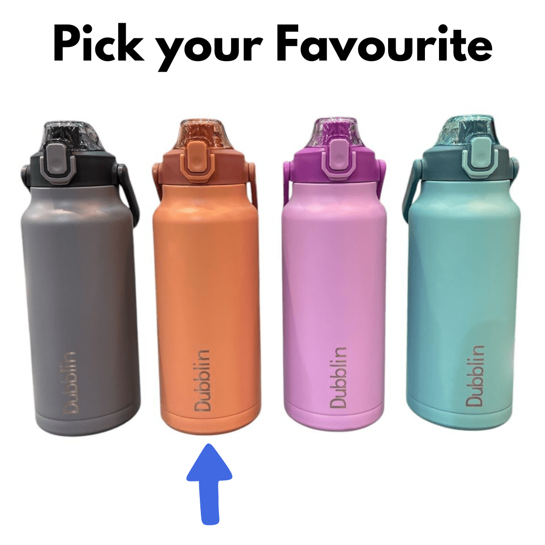 Dubblin Vacuum Sport Bottle, Basket, 1400 ml