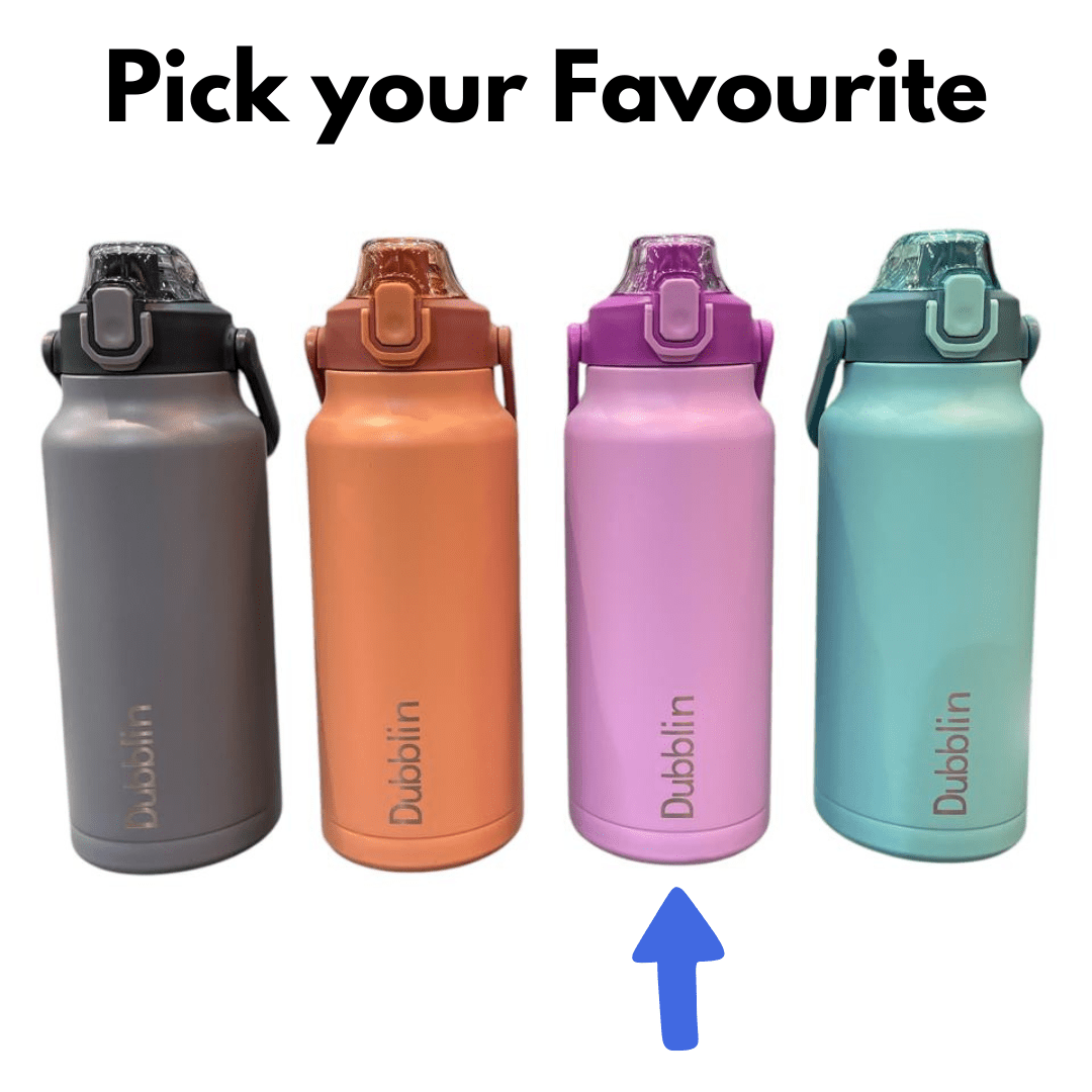 Dubblin Vacuum Sport Bottle, Basket, 1400 ml