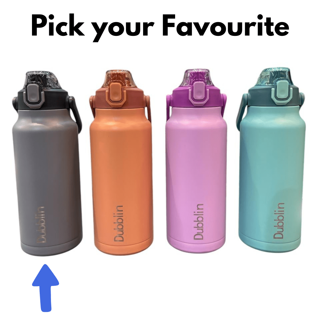 Dubblin Vacuum Sport Bottle, Basket, 1400 ml