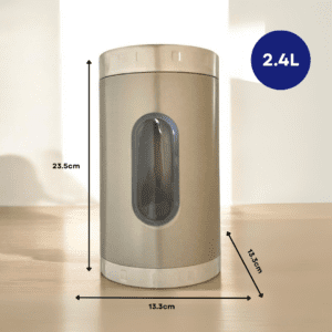 Dubblin Fresher Jar, Stainless Steel