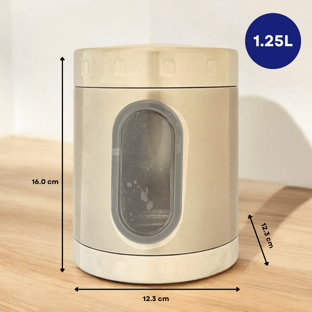 Dubblin Fresher Jar, Stainless Steel