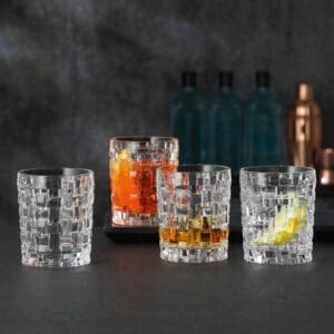 Nachtmann Bossa Nova Whiskey Tumbler, 330 ml capacity, Set of 6, Made in Germany
