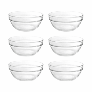 Ocean 5" (12 cms) Stack Bowl, Set of 6 pcs, Durable Katori for Everyday Use