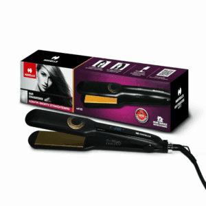 Havells HS4122 Hair Straightener with Keratin Wide Plates and Digital Display, 2 Years Gurarantee