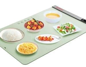 Clearline FlexiHeat 400W Food Warming Mat | Rollable & Portable Buffet Food Warmer | Digital Temperature Control (40°C–100°C) | 6-Hou...