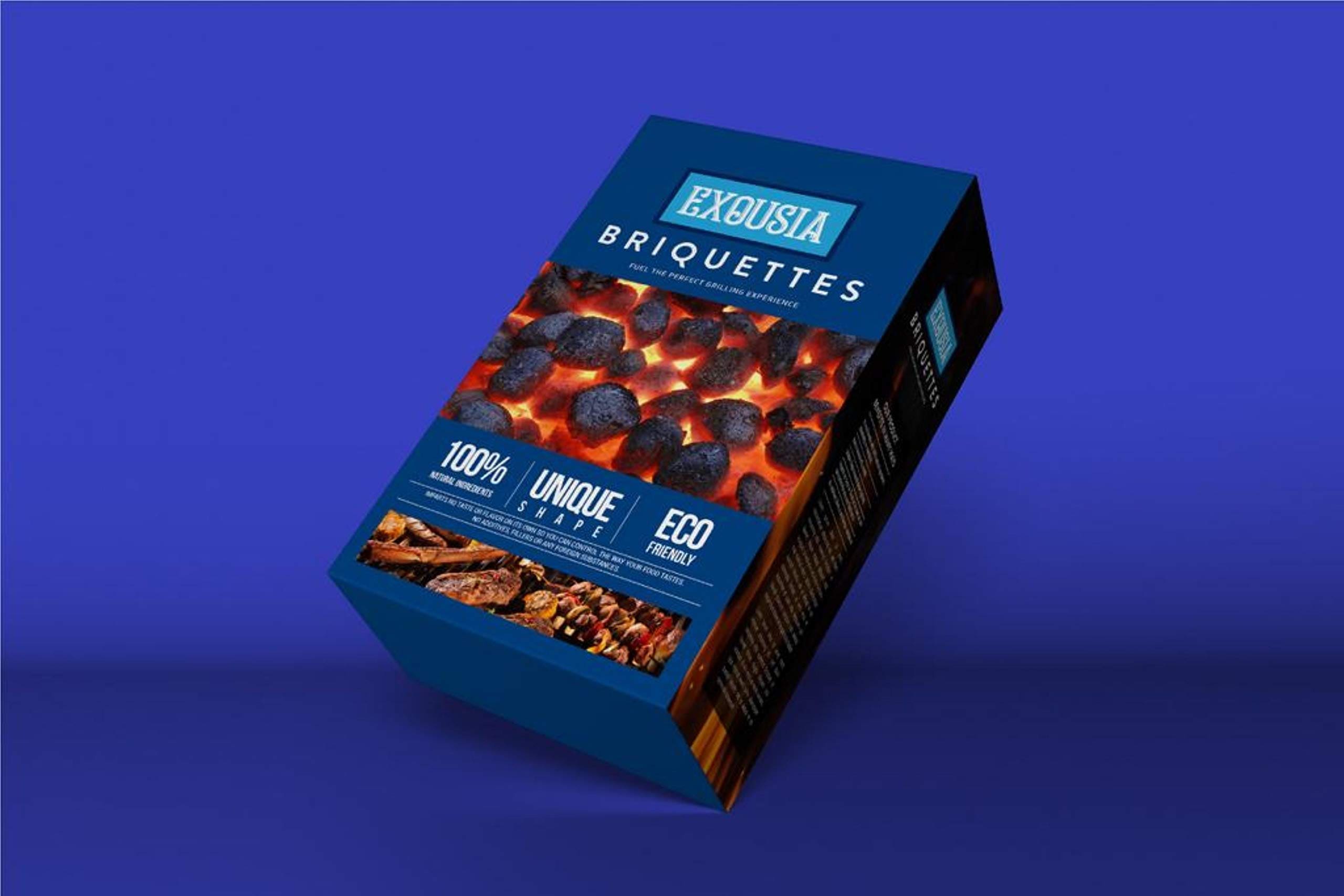 Napoleon Coconut Shell Charcoal Briquettes – 5Kg, Smokeless Eco Friendly Coal for BBQs