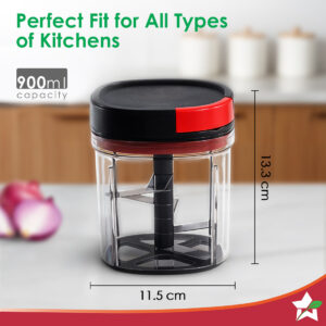 Glory String Vegetable Chopper with 6 Sharp SS Blade image 3