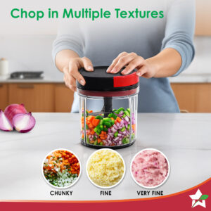 Glory String Vegetable Chopper with 6 Sharp SS Blade image 4