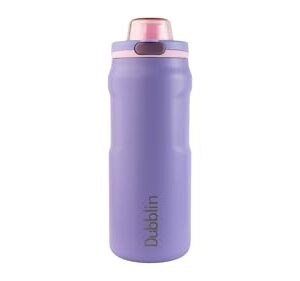 Dubblin Modern Vacuum Insulated Steel Water Bottle - 1000 ml, Violet