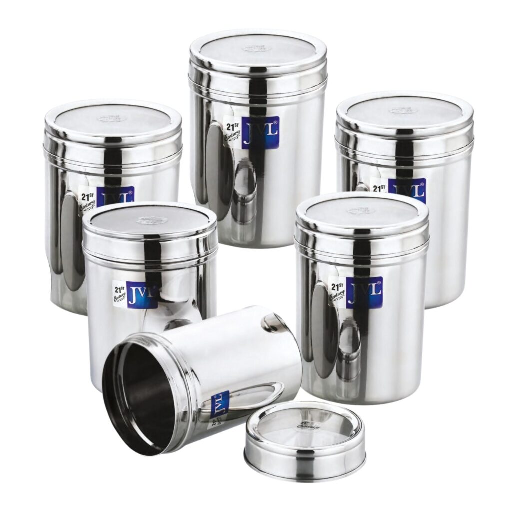 JVL Vintage Clear Combo Set of 6