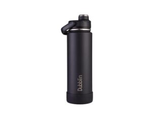 Dubblin Zoom Vacuum Insulated Steel Water Bottle, 750ml – Black