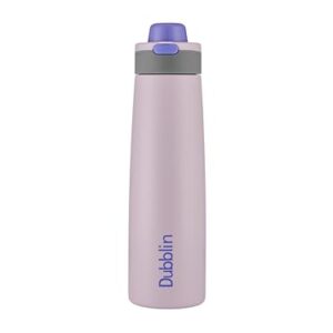 Dubblin Ruff & Tuff Insulated Steel Water Bottle - Violet
