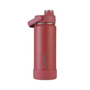 Dubblin Zoom Vacuum Insulated Steel Water Bottle, 750ml - Pink