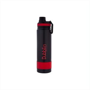 Dubblin Trump Vacuum Insulated Steel Water Bottle, 750ml - Red