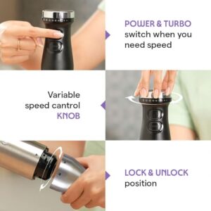 Borosil SmartBlend Hand Blender with Chopper image 5