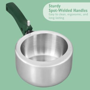 Hawkins Quik 1.5 Litre Stainless Steel Pressure Cooker | Straight Body | Induction & Gas Compatible | Ideal for 1–2 persons | ISI Certified | Guaranteed for 5 year | Silver (QSP15) image 5