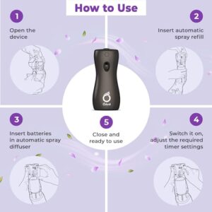 Odonil Exotic Automatic Air Freshener Spray, 225ml with Refill image 5