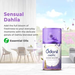 Odonil Exotic Automatic Air Freshener Spray, 225ml with Refill image 4