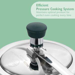 Hawkins Quik 1.5 Litre Stainless Steel Pressure Cooker | Straight Body | Induction & Gas Compatible | Ideal for 1–2 persons | ISI Certified | Guaranteed for 5 year | Silver (QSP15) image 6