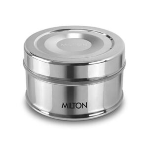 Milton Steel Snack PU Insulated Steel Lunch Box, 700ml image 2