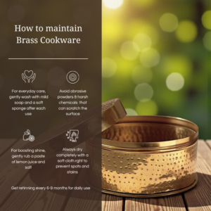 Tamira Pure Brass Roti Box / Chapati Box image 4