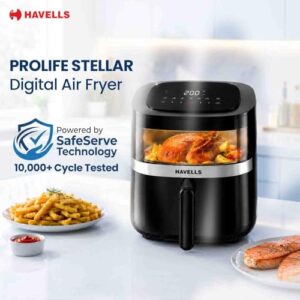 Havells Prolife Stellar Chef Digital 5.5L Airfryer image 2
