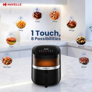 Havells Prolife Stellar Chef Digital 5.5L Airfryer image 5