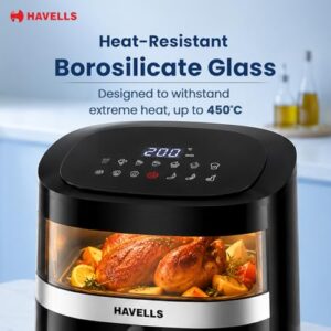 Havells Prolife Stellar Chef Digital 5.5L Airfryer image 6