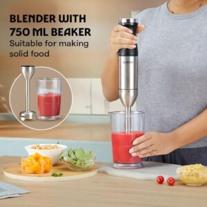 Borosil SmartBlend Hand Blender with Chopper image 8