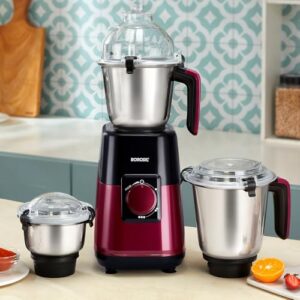 Borosil 1000W Premia Made in India 3 Stainless Steel Jar image 2