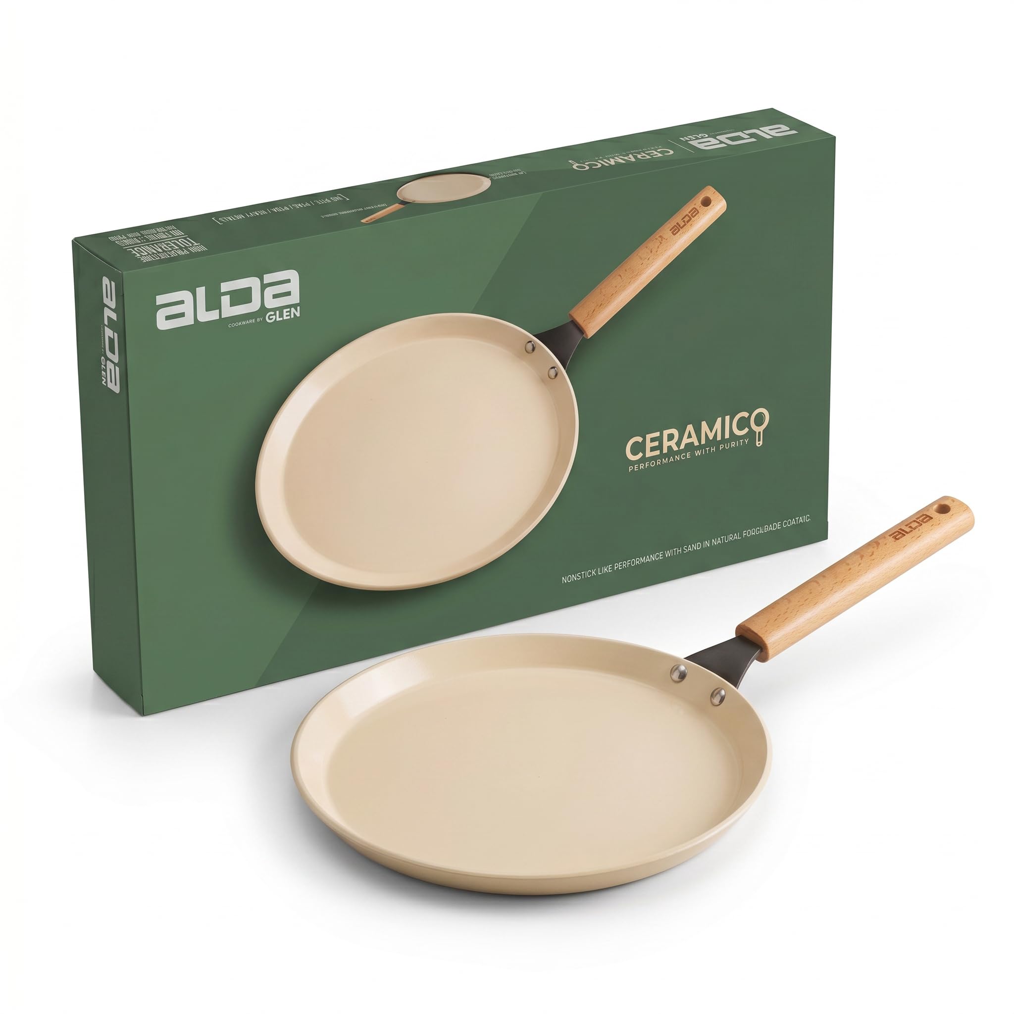 Alda Ceramico Non-Stick Crepe Pan / Flat Tawa