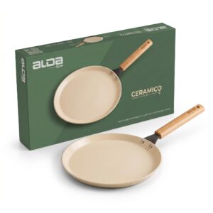 Alda Ceramico Non-Stick Crepe Pan / Flat Tawa - 30 cm