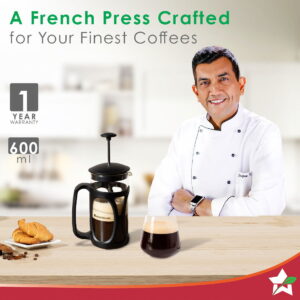 Wonderchef Renewed French Press Coffee Maker 600 ml image 3