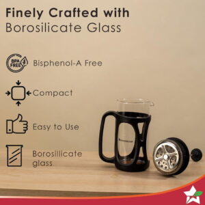 Wonderchef Renewed French Press Coffee Maker 600 ml image 4