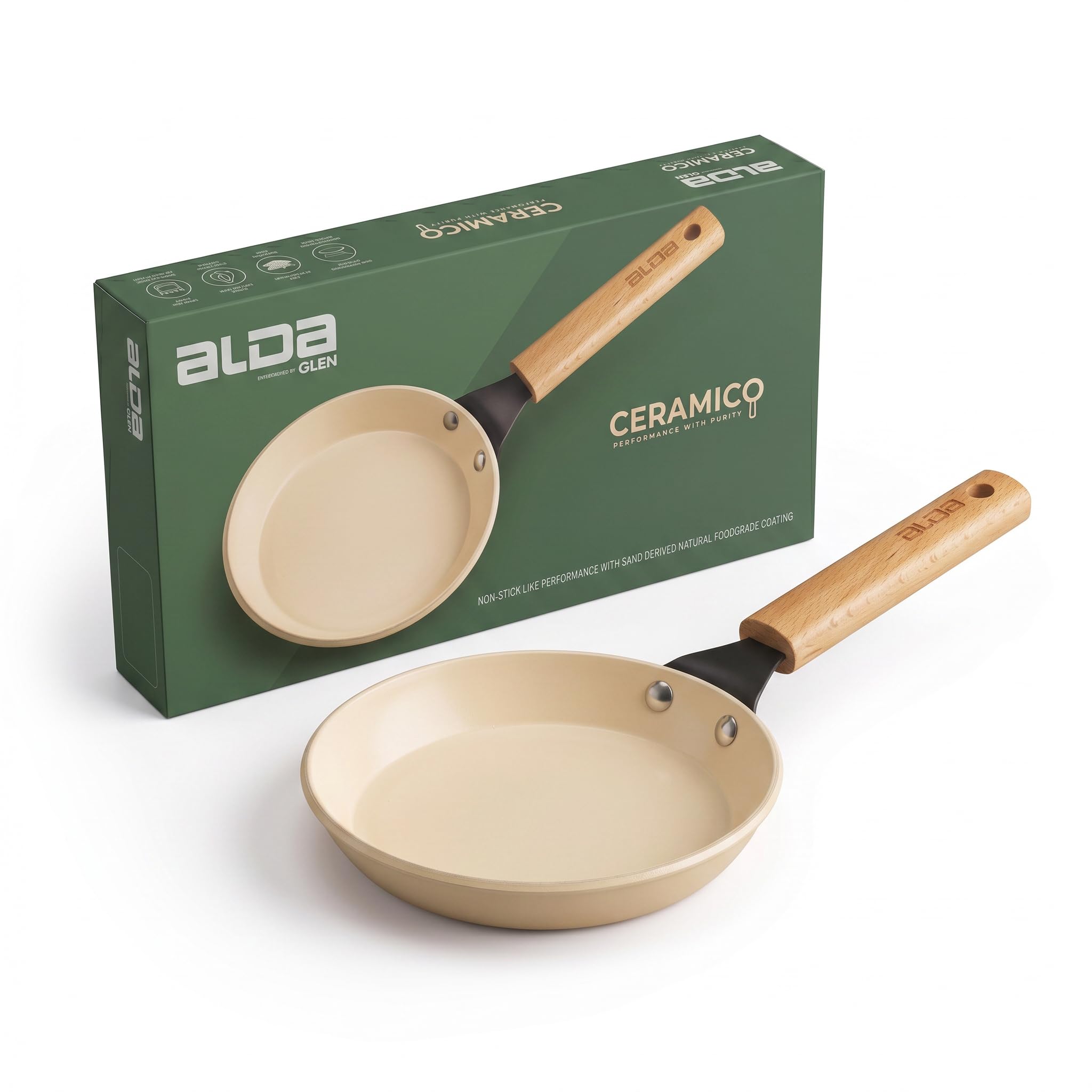 Alda Ceramico Non-Stick Ceramic Fry Pan