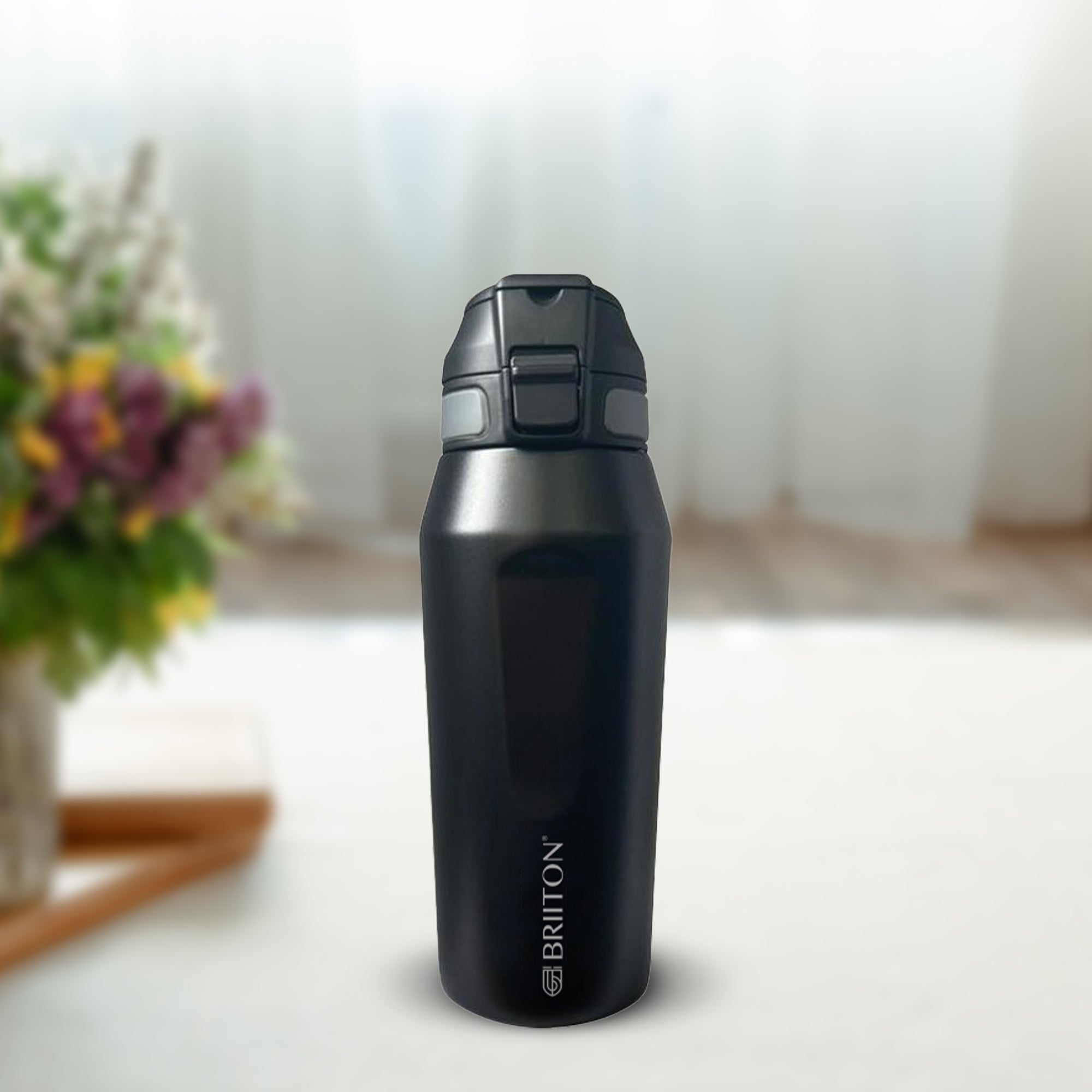 Briiton Atlas Vacuum Insulated Steel Water Bottle, 750ml