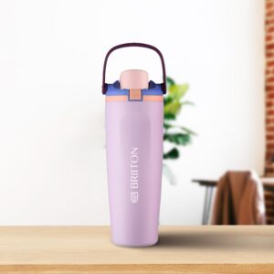 Briiton Austrium 2 Vacuum Insulated Steel Bottle, 950ml - Lavender