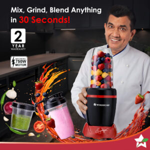 Nutri-Blend Turbo 750W Mixer Grinder Blender Smoothie Maker image 3