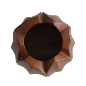 Brick Brown Lotus Cutlery Holder, Mango Wood image 14