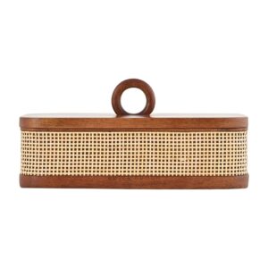 Brick Brown Tresso Masala Box, Mango Wood image 11
