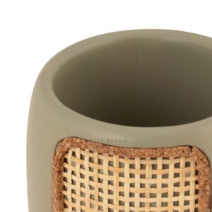 Brick Brown Jali Cutlery Holder, Mango Wood image 10