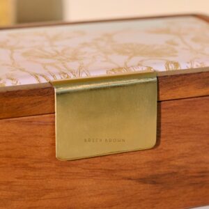 Brick Brown Noor Masala Box, Mango Wood image 6