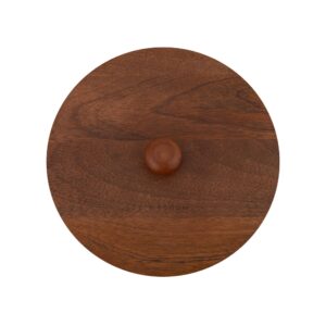 Brick Brown Jali Roti Box, Mango Wood image 11